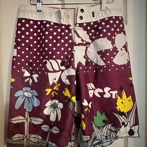 Rare vintage WEST Boardshorts